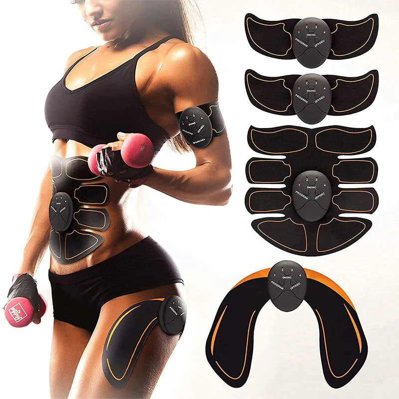 FitPulse™ EMS Ab Trainer: Muscle Toning Stimulator Belt