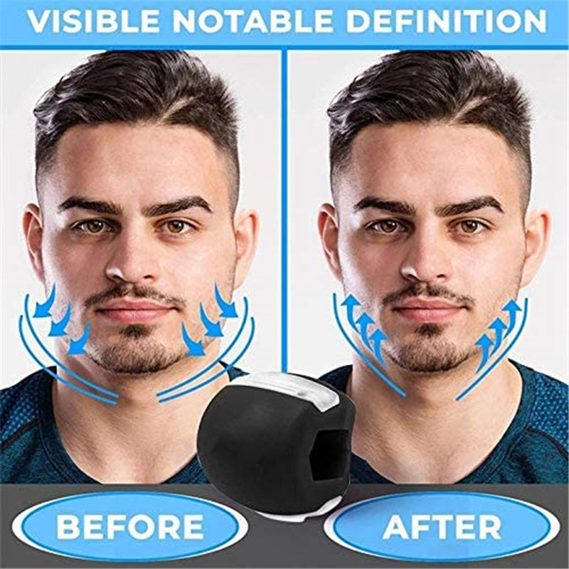 JawSculpt™ Facial Fitness Ball: Jawline Muscle Trainer & Double Chin Reducer