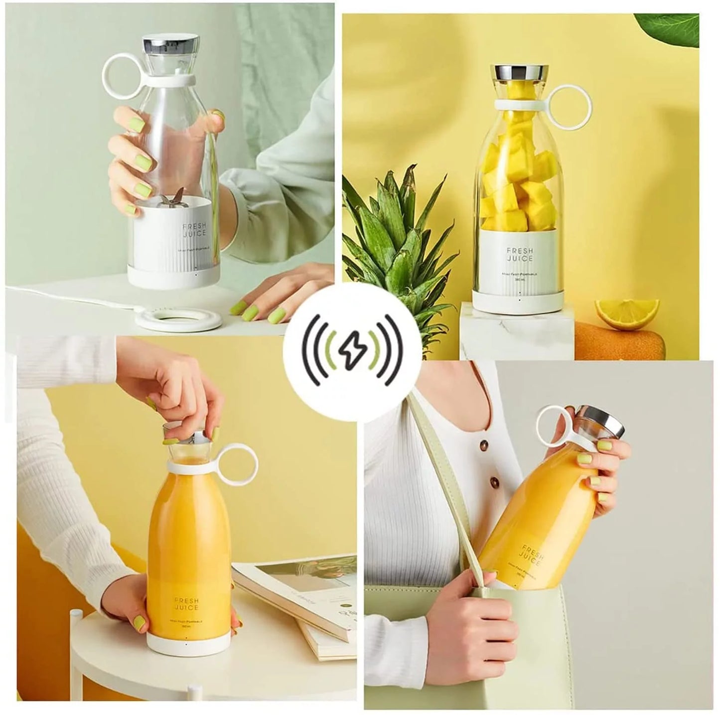 MixMaster™ Personal Mini Blender: Smoothies & Juice Cup