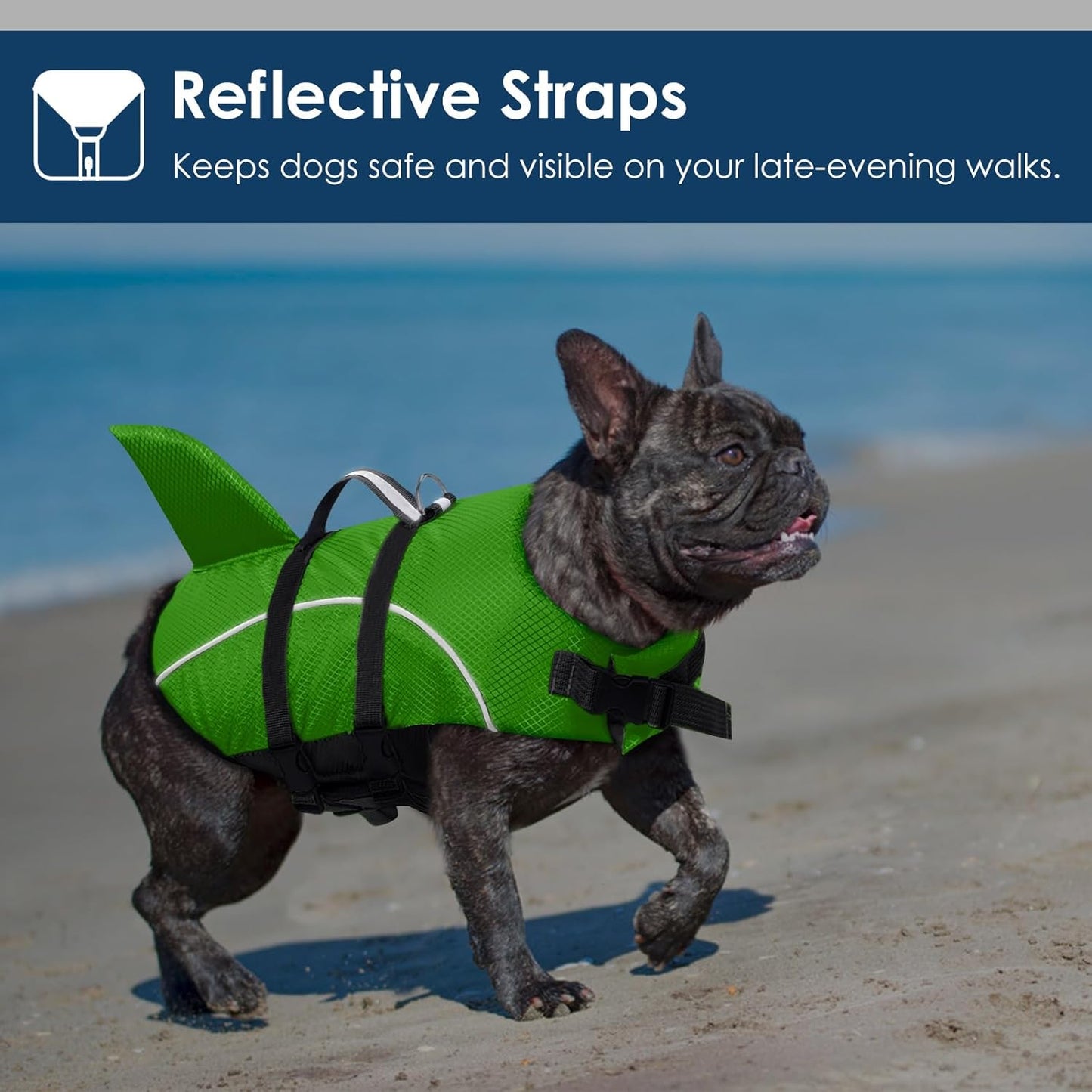 AquaPaws™ Dog Life Vest: Small Dog Life Jacket with High Flotation and Rescue Handle - Keep Your Pup Safe During Water Adventures!