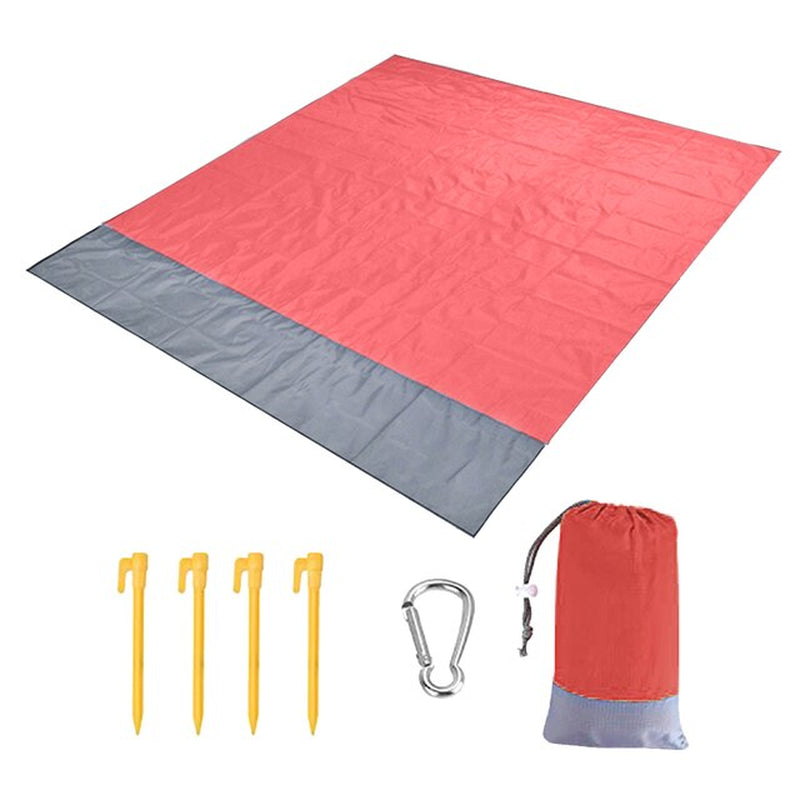 Sandscape™ Oversized Sand-Free Beach Mat: Your Ultimate Companion for Outdoor Adventures, Travel, Camping, and Picnics!