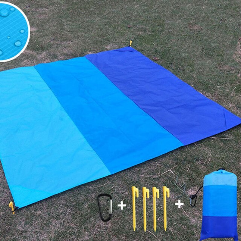 Sandscape™ Oversized Sand-Free Beach Mat: Your Ultimate Companion for Outdoor Adventures, Travel, Camping, and Picnics!