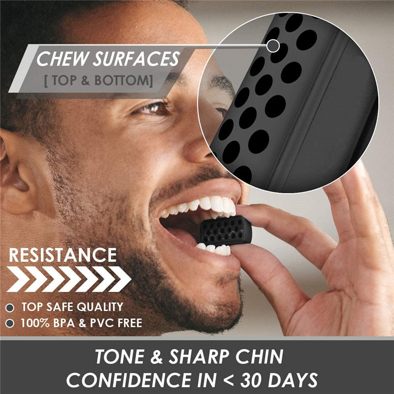 JawSculpt™ Facial Fitness Ball: Jawline Muscle Trainer & Double Chin Reducer