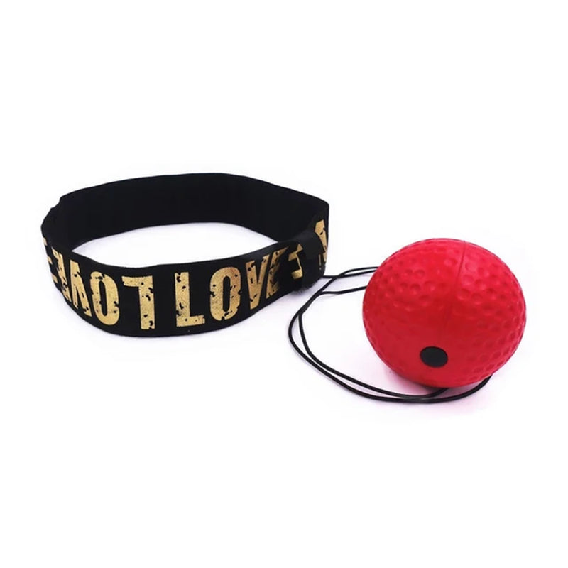 StrikePro Head-Mounted Speed Ball: PU Punch Ball for MMA and Boxing Training