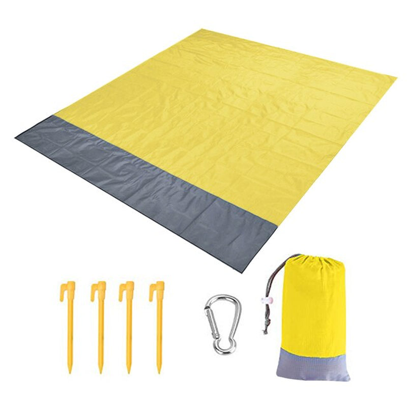 Sandscape™ Oversized Sand-Free Beach Mat: Your Ultimate Companion for Outdoor Adventures, Travel, Camping, and Picnics!