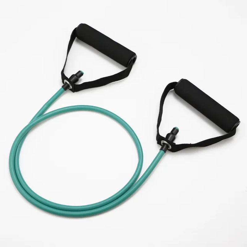 RexCore™ 5-Level Resistance Yoga Bands: Elastic Exercise Tubes for Home Workouts