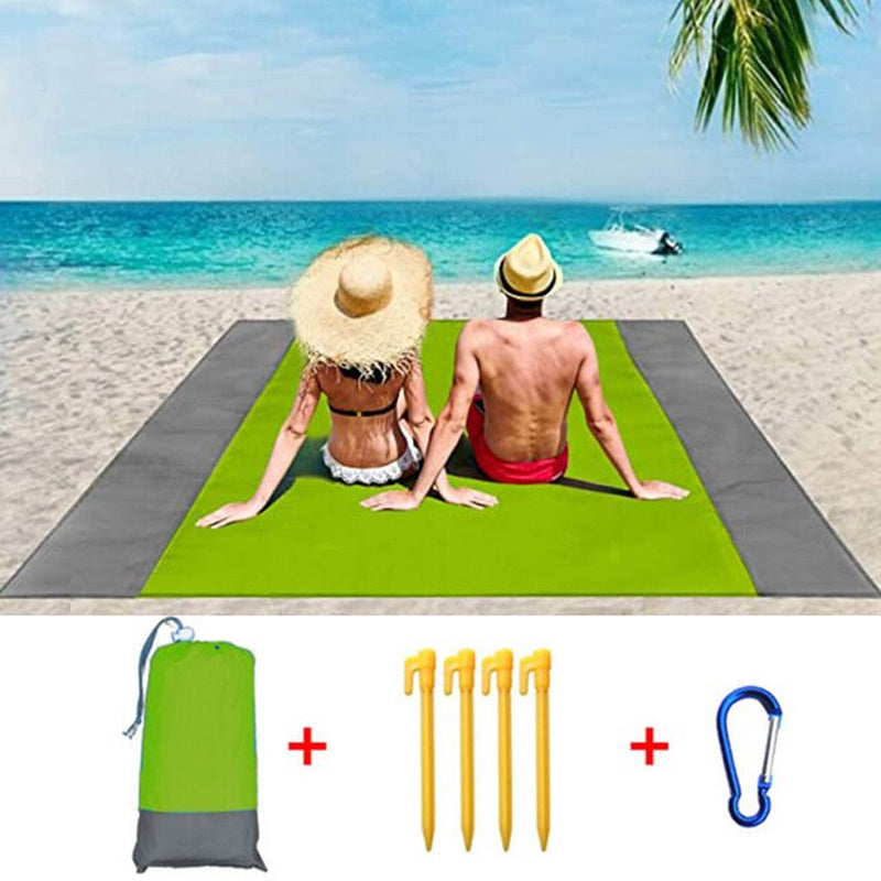 Sandscape™ Oversized Sand-Free Beach Mat: Your Ultimate Companion for Outdoor Adventures, Travel, Camping, and Picnics!