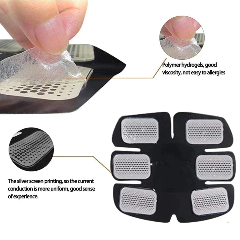 FitPulse™ EMS Ab Trainer: Muscle Toning Stimulator Belt