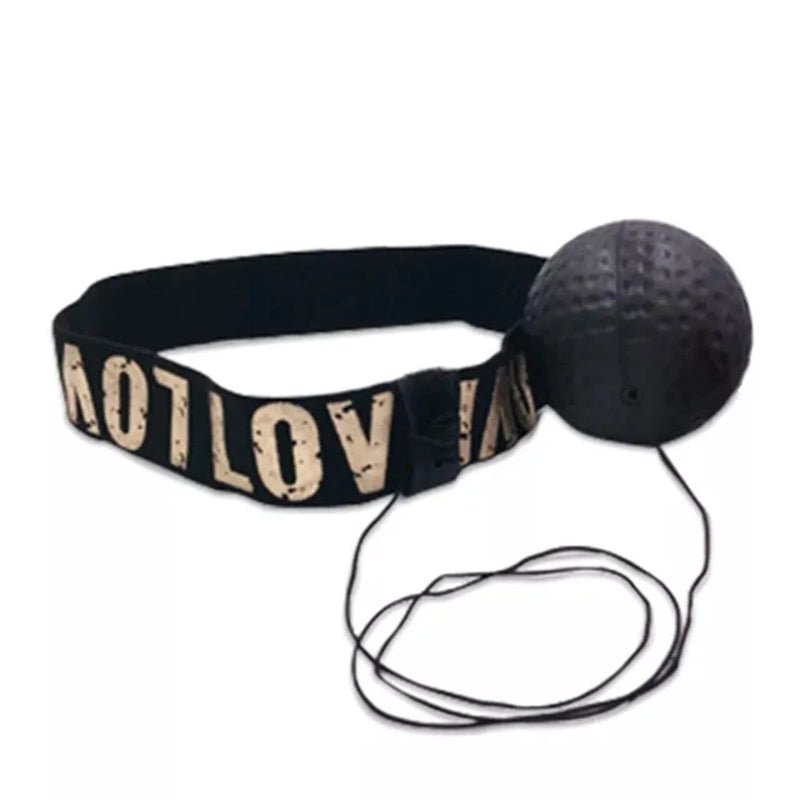 StrikePro Head-Mounted Speed Ball: PU Punch Ball for MMA and Boxing Training