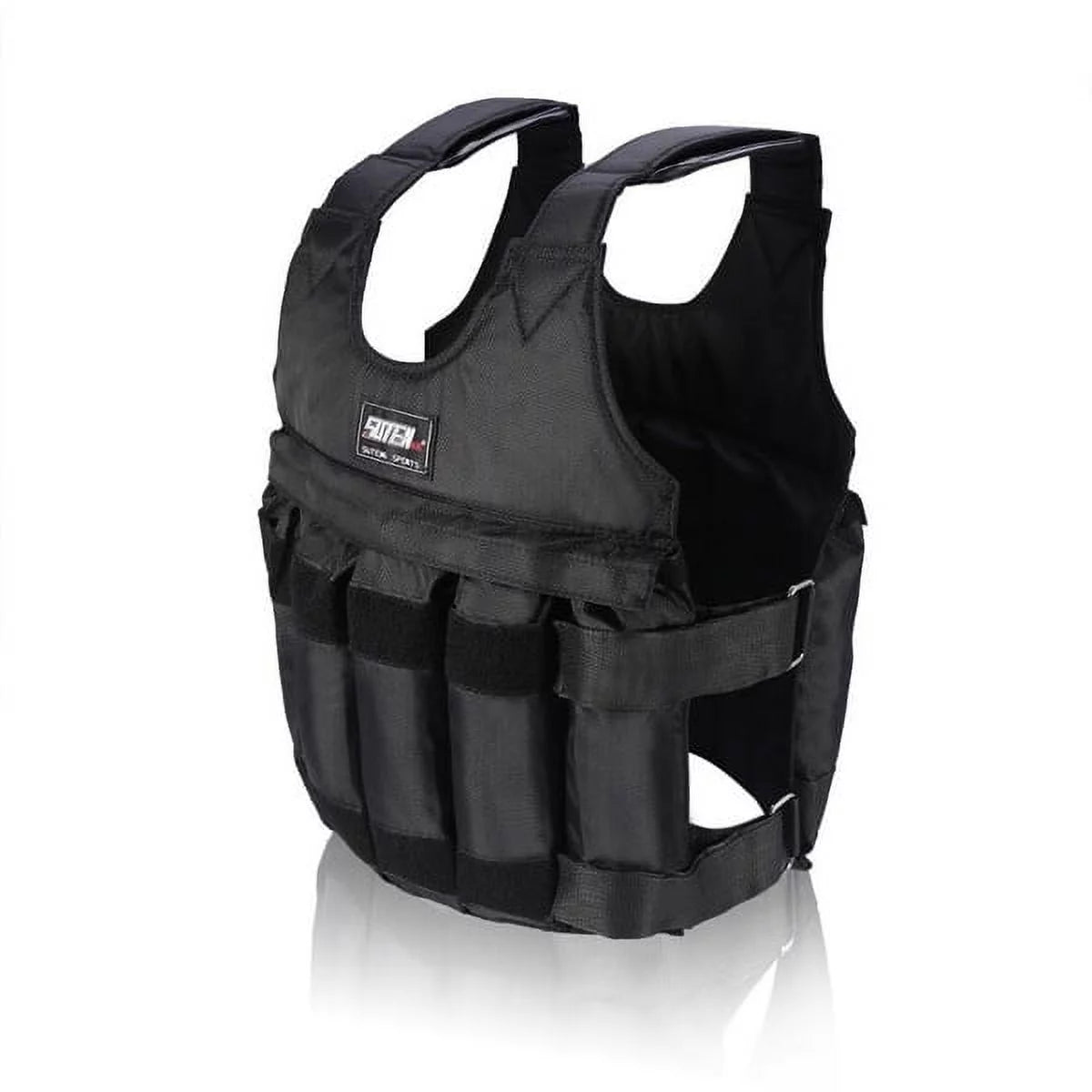 IronFlex™ Adjustable Weighted Vest: 20-110 lbs Workout Gear for Men