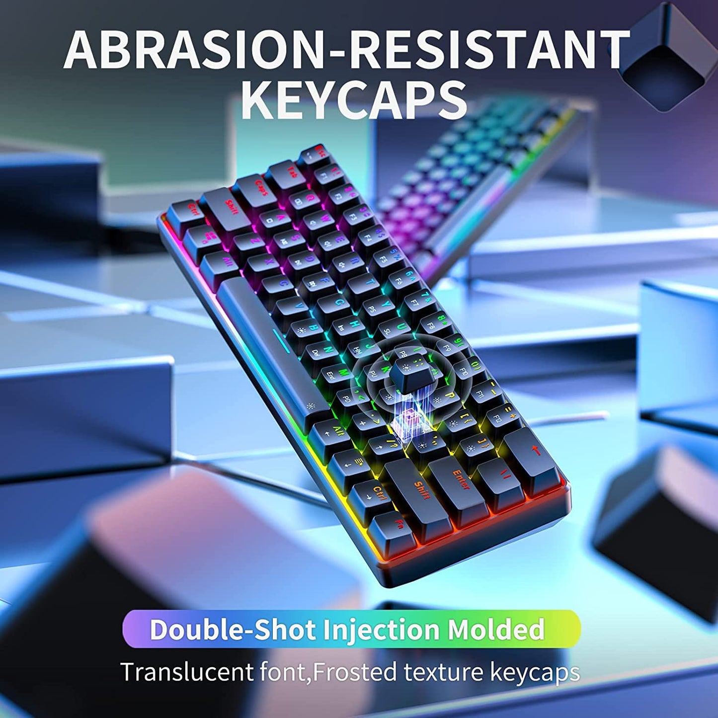 Nexa TH61 60% RGB Mechanical Keyboard - Ultra-Compact & Programmable