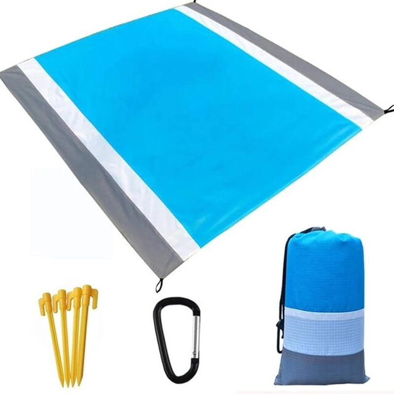 Sandscape™ Oversized Sand-Free Beach Mat: Your Ultimate Companion for Outdoor Adventures, Travel, Camping, and Picnics!