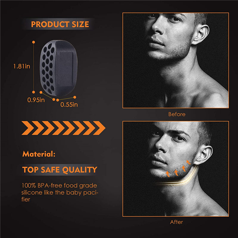 JawSculpt™ Facial Fitness Ball: Jawline Muscle Trainer & Double Chin Reducer