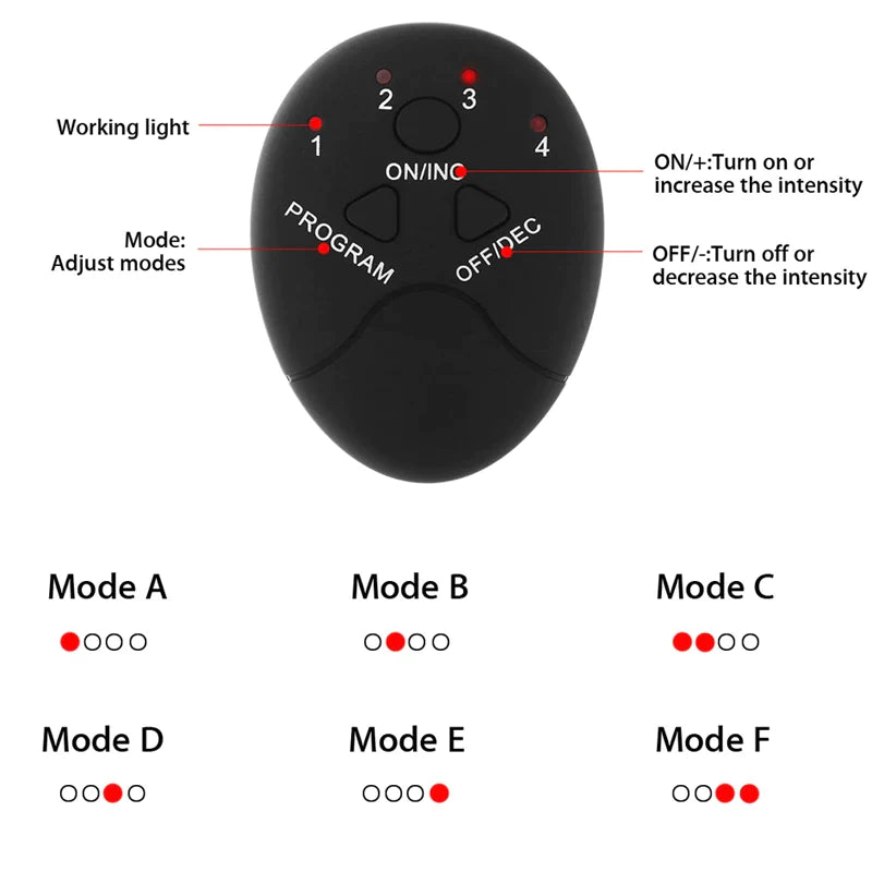 FitPulse™ EMS Ab Trainer: Muscle Toning Stimulator Belt