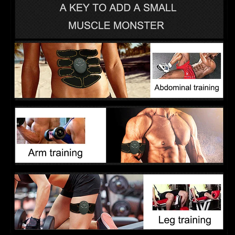 FitPulse™ EMS Ab Trainer: Muscle Toning Stimulator Belt