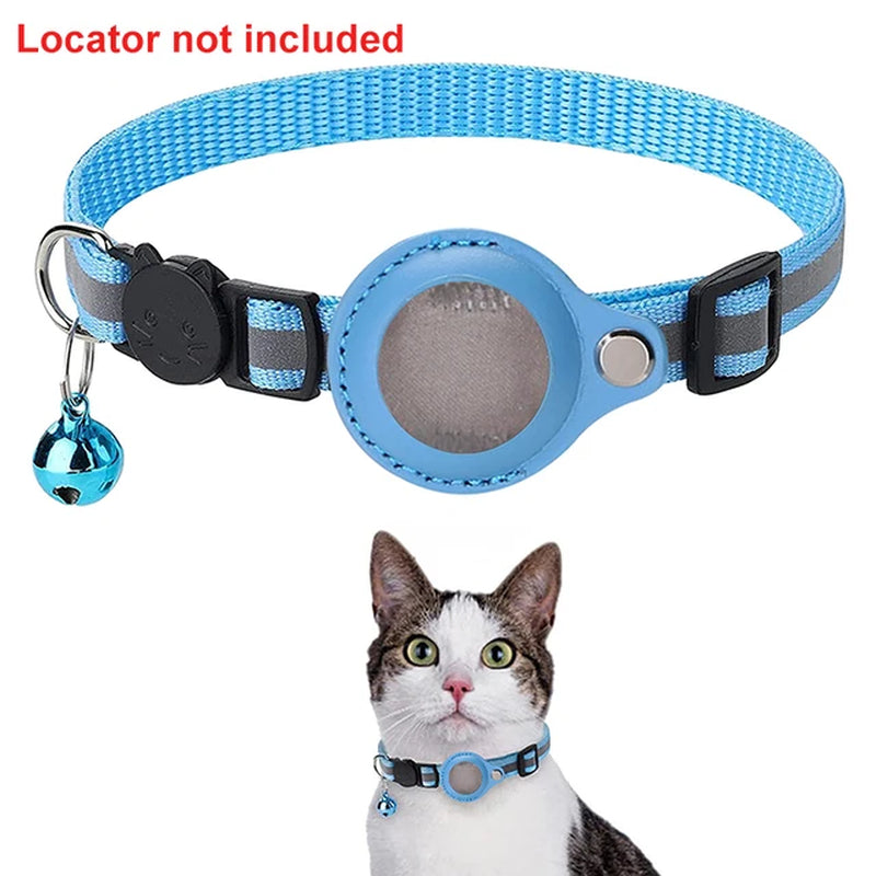 TrackGuard™ Anti-Lost Pet Collar: Waterproof Reflective Collar for Apple AirTag