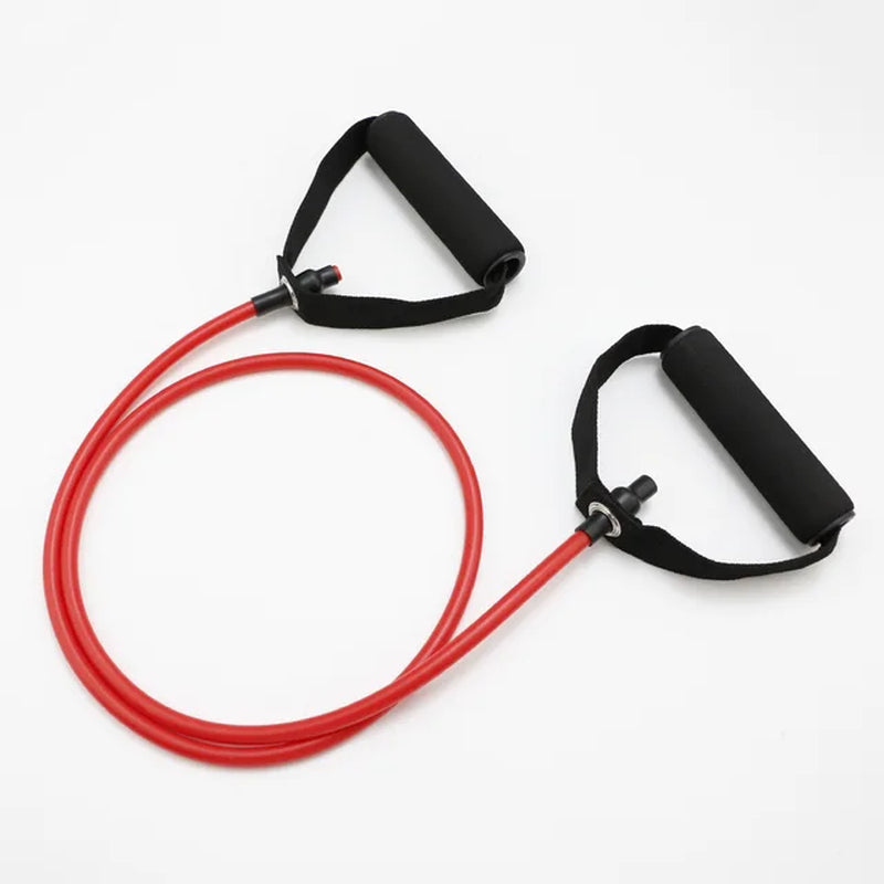RexCore™ 5-Level Resistance Yoga Bands: Elastic Exercise Tubes for Home Workouts