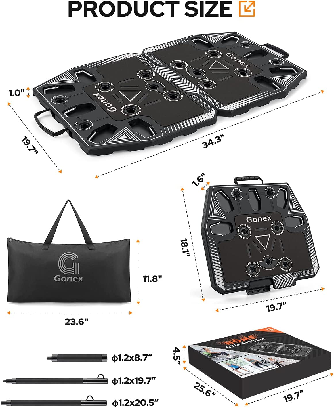 PowerCore™ Portable Home Gym: 14-in-1 Full Body Workout System