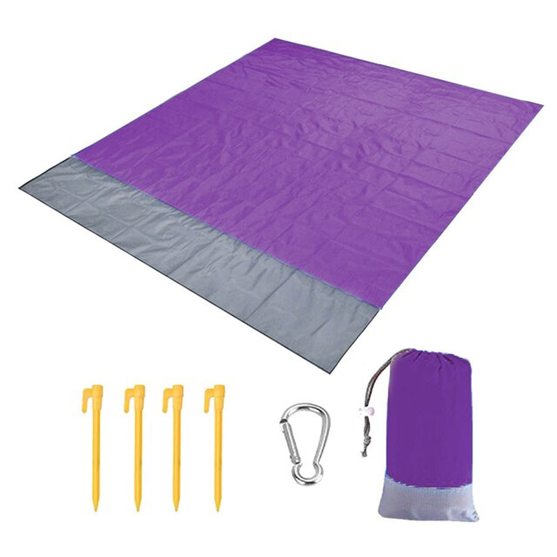 Sandscape™ Oversized Sand-Free Beach Mat: Your Ultimate Companion for Outdoor Adventures, Travel, Camping, and Picnics!