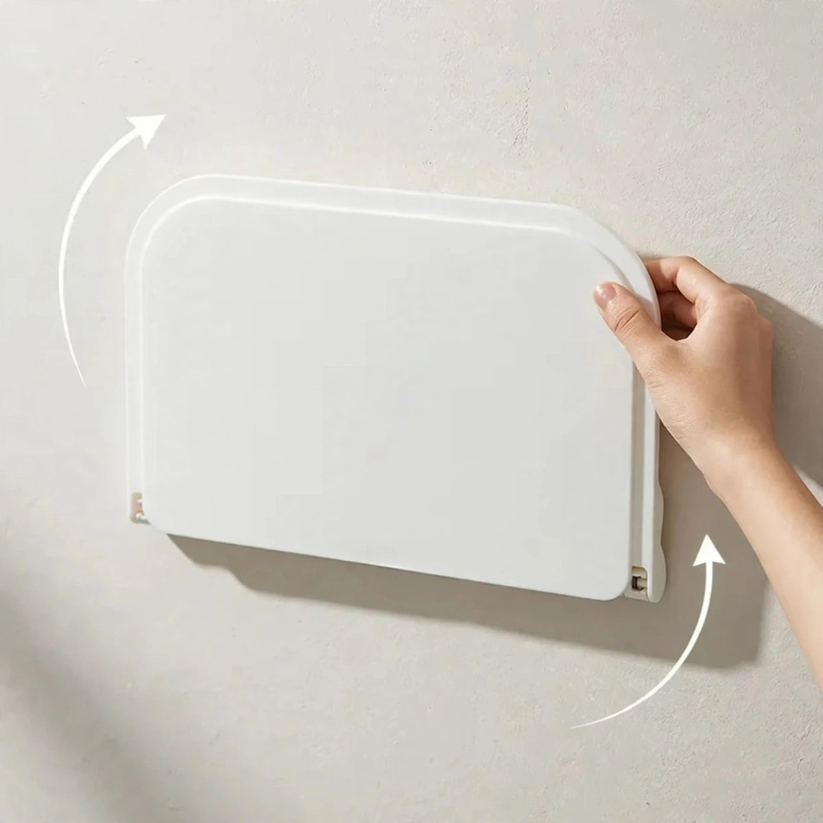 No-Drill Folding Wall Shelf