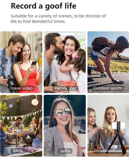 SnapSteady™ 3-Axis Foldable Gimbal: Perfect Selfies & Smooth Videos