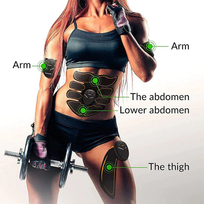 FitPulse™ EMS Ab Trainer: Muscle Toning Stimulator Belt