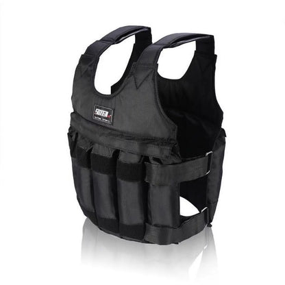 IronFlex™ Adjustable Weighted Vest: 20-110 lbs Workout Gear for Men