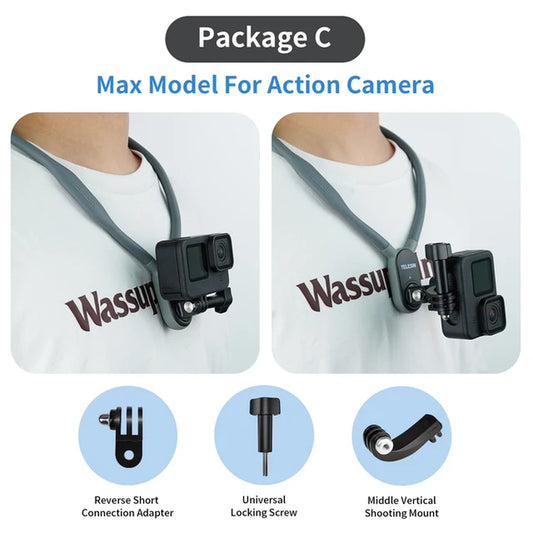 NexGrip™ Neck Mount for GoPro & Action Cameras