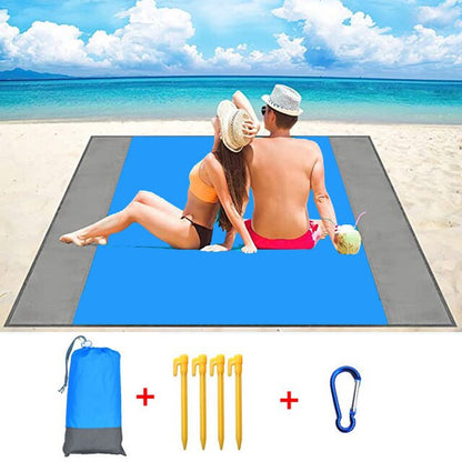 Sandscape™ Oversized Sand-Free Beach Mat: Your Ultimate Companion for Outdoor Adventures, Travel, Camping, and Picnics!