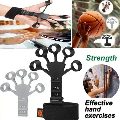 GripMaster™ Silicone Hand Strengthener: Grip Trainer & Finger Exercise Stretcher
