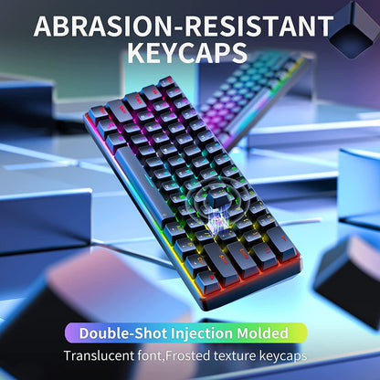 Nexa TH61 60% RGB Mechanical Keyboard - Ultra-Compact & Programmable