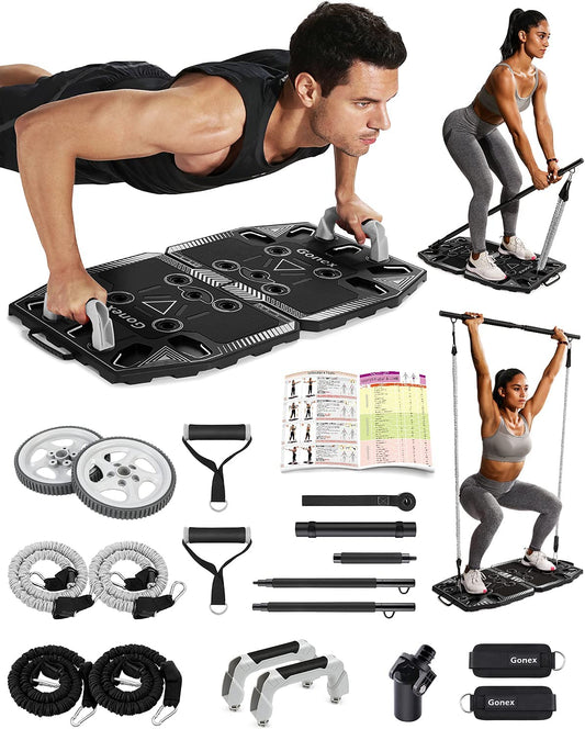 PowerCore™ Portable Home Gym: 14-in-1 Full Body Workout System