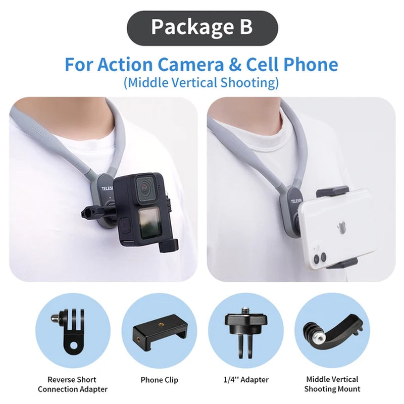 NexGrip™ Neck Mount for GoPro & Action Cameras