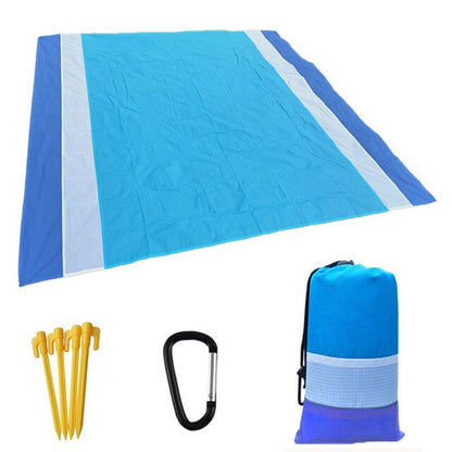 Sandscape™ Oversized Sand-Free Beach Mat: Your Ultimate Companion for Outdoor Adventures, Travel, Camping, and Picnics!