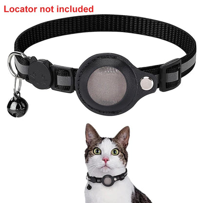 TrackGuard™ Anti-Lost Pet Collar: Waterproof Reflective Collar for Apple AirTag