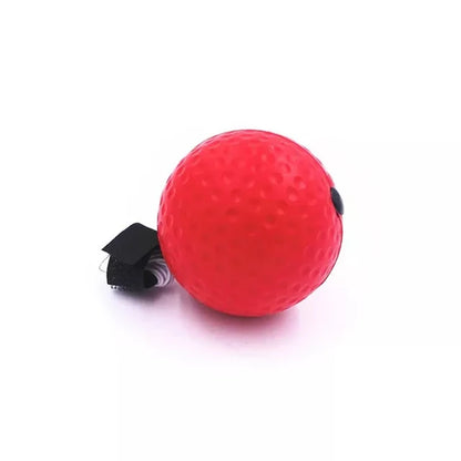 StrikePro Head-Mounted Speed Ball: PU Punch Ball for MMA and Boxing Training