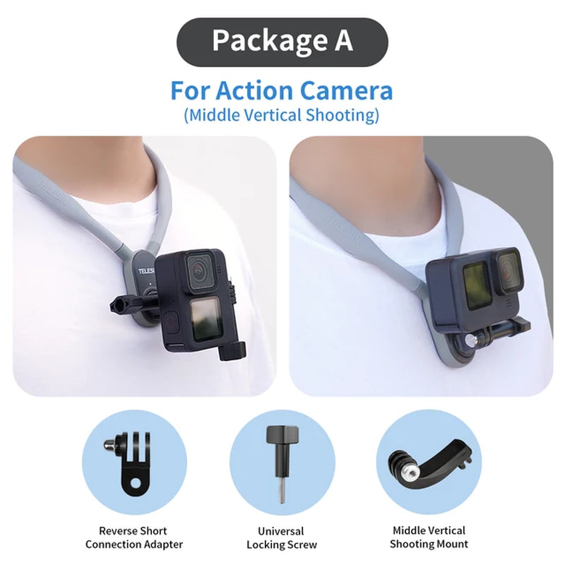 NexGrip™ Neck Mount for GoPro & Action Cameras