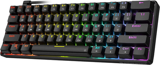Nexa TH61 60% RGB Mechanical Keyboard - Ultra-Compact & Programmable