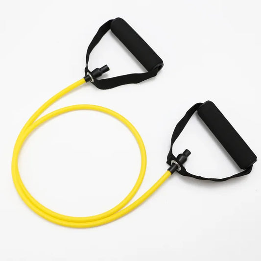RexCore™ 5-Level Resistance Yoga Bands: Elastic Exercise Tubes for Home Workouts
