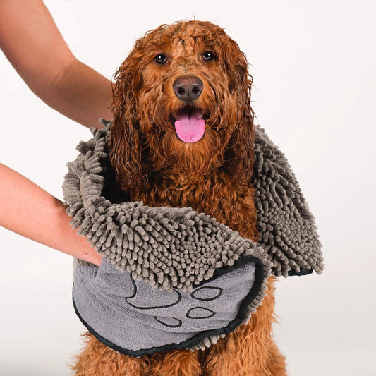 PawDry™ Shammy Dog Towel: Super Absorbent Microfiber Bathing Essential