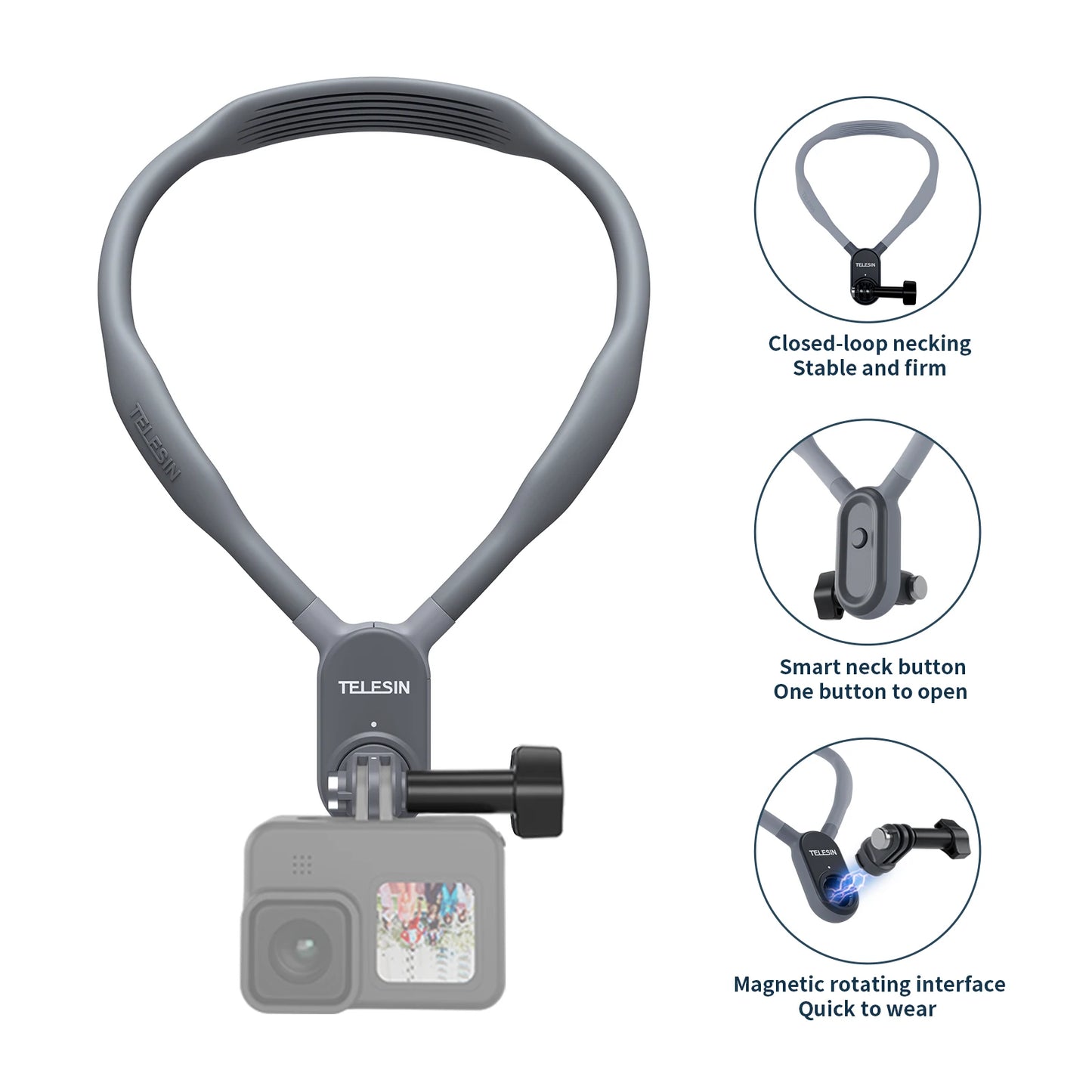 NexGrip™ Neck Mount for GoPro & Action Cameras