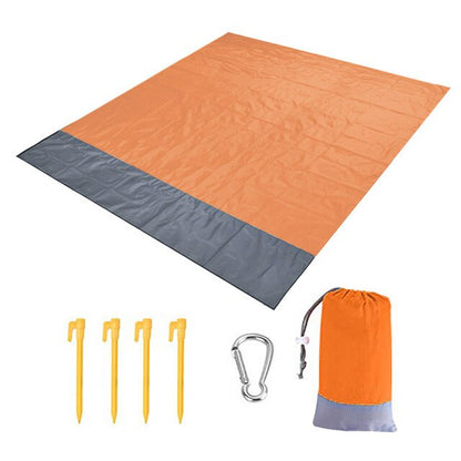 Sandscape™ Oversized Sand-Free Beach Mat: Your Ultimate Companion for Outdoor Adventures, Travel, Camping, and Picnics!